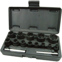 Набор торцевых головок для поврежденных гаек и болтов МАСТАК 109-30015C Набор торцевых головок для поврежденных гаек и болтов МАСТАК 109-30015C