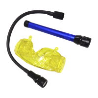 UV-ЛАМПА RK1267 питание 3 батарейки АА, очки,насадка с белым светом 5 LED UV-ЛАМПА RK1267 питание 3 батарейки АА, очки,насадка с белым светом 5 LED