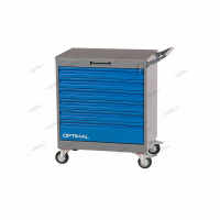 NT226 OPTIMAL Тележка для инструментов, 6 выдвижных ящиков