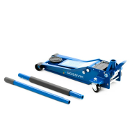 Домкрат подкатной Rossvik V3 LOW PROFILE с педалью, г/п 3 т