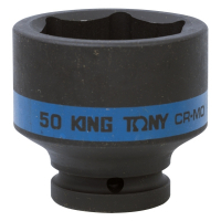 Головка торцевая ударная шестигранная 3/4", 50 мм KING TONY 653550M Головка торцевая ударная шестигранная 3/4", 50 мм KING TONY 653550M