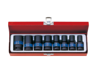 Набор ударных торцевых головок 1/2 шестигранные, тонкостенные, 8 предметов king tony 4413mp Набор ударных торцевых головок 1/2 шестигранные, тонкостенные, 8 предметов king tony 4413mp