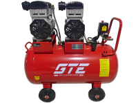 Компрессор пневматический 220В 3.0кВт 8атм. 280л/мин. ресивер-109л поршневой безмасляный GTE