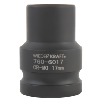 WDK-760-6017 Головка ударная 3/4", 6 граней, 17 мм