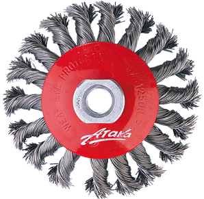 Щётка №026; 1211514135 d-115 M-14 вогнутая,витая Щётка №026; 1211514135 d-115 M-14 вогнутая,витая