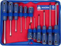 Набор отвёрток в футляре МАСТАК 04-12Z Набор отвёрток в футляре МАСТАК 04-12Z