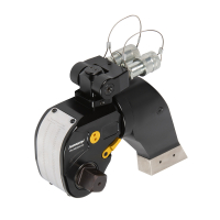 HRH-WE03045120 Гайковерт гидравлический с квадратным приводом, 4512 Нм, М22-М48