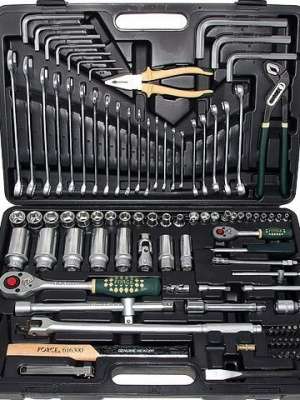 41071 1/2" Набор инстр. с 6-ти гран. головками 107пр.