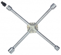 Ключ балонный колесный крестообразный, 400 мм, 1/2", 17, 19, 21, 22 мм KING TONY 19911722 Ключ балонный колесный крестообразный, 400 мм, 1/2", 17, 19, 21, 22 мм KING TONY 19911722