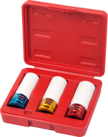 Набор ударных глубоких шестигранных головок 1/2 пластиковое покрытие МАСТАК 006-43C Набор ударных глубоких шестигранных головок 1/2 пластиковое покрытие МАСТАК 006-43C