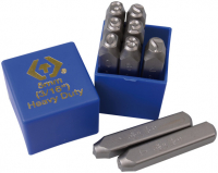 Набор ударных клейм 5 мм, цифры, 9 предметов KING TONY 11409SQ05 Набор ударных клейм 5 мм, цифры, 9 предметов KING TONY 11409SQ05