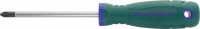 Jonnesway D77P2100 Отвертка стержневая крестовая ANTI-SLIP GRIP, PH2х100 мм