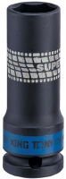 Головка торцевая ударная глубокая 1/2", 19 мм, тонкостенная KING TONY 441519M