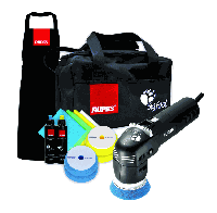 RUPES LHR75E/DLX Полировальная орбитальная минимашина, ход 12 мм, набор делюкс