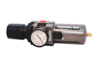 KraftWell KRW-FLR12W Фильтр-влагоотделитель с редуктором для пневмоинструмента, 1/2"