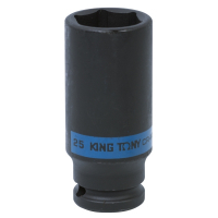 Головка торцевая ударная глубокая шестигранная 1/2", 25 мм KING TONY 443525M Головка торцевая ударная глубокая шестигранная 1/2", 25 мм KING TONY 443525M