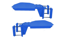 Кронштейн 150 16 000 (RAL 5005) для стенда C803 (для 4-стоечного подъемника, комплект) NORDBERG 150 16 000 (5005)