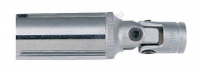 807320.6UM 3/8" Головка свечная, магнитная с крестовым карданом, 12-гран. S=20.6мм
