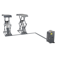 WDK-505X Подъемник ножничный слесарный 3,5 тонны, 380В