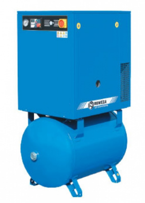 REMEZA Винтовой компрессор ВК10E-8(10/15)-270 на ресивере 270л.