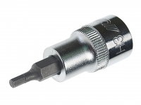 JTC-34703 - Бита-головка 3/8" HEX H3х48мм JTC - 
Изготовлена из закаленной хром-ванадиевой стали.
Размер: 3/8"хН3.
Общая длина: 48 мм.
Длина насадки: 18 мм.