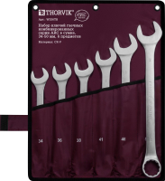 Thorvik W3S6TB Набор ключей гаечных комбинированных серии ARC в сумке, 34-50 мм, 6 предметов