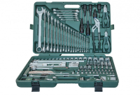 Jonnesway S04H524128S (S04H524128S18) Набор инструмента универсальный 1/4", 1/2"DR, 128 предметов