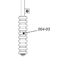 Ролик поддерживающий малый для мойки колес Вулкан Ролик поддерживающий малый для мойки колес Вулкан