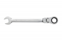 Ключ комбинированный шарнирный с трещоткой 9 мм, 72T, сталь CrV