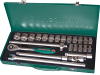 Jonnesway S04H4524S Набор головок торцевых 1/2"DR, 10-32 мм, 24 предмета Jonnesway S04H4524S Набор головок торцевых 1/2"DR, 10-32 мм, 24 предмета