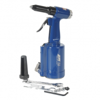 Заклепочник 1/4" пневматический, шток 16мм, 170х77х277мм JTC Заклепочник 1/4" пневматический, шток 16мм, 170х77х277мм JTC
