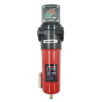 HRS-MFB1500IF Фильтр магистральный с датчиком загрязненности и автоматическим конденсатоотводчиком; Производительность: 1500 л/мин; Максимальное давление: 16 бар; Фильтрация твердых частиц: 1 мкм; Остаточное содержание масла: 0.1 мг/м3; Соединение: G