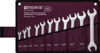 Thorvik W1S11TB Набор ключей гаечных рожковых серии ARC в сумке, 8-32 мм, 11 предметов