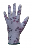 Перчатки садовые нейлоновые с полиуретановым покрытием Jeta Safety JP011p