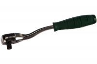 4162GQ трещотка 1/2" с быстрым сбросом, с изогнутой рукояткой, 72 зуба Hans