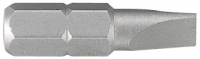Вставка (бита) торцевая 1/4", Slotted, 7х1,2 мм, L = 25 мм KING TONY 102507S1