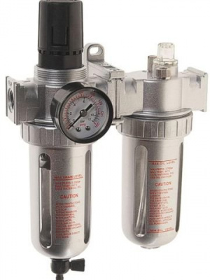 SA-2322 1/4" Фильтр воздушный с регулятором и маслораспылителем SA-2322 1/4" Фильтр воздушный с регулятором и маслораспылителем