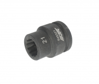Головка торцевая 3/4" 21мм 12-ти гранная ударная L=51мм JTC