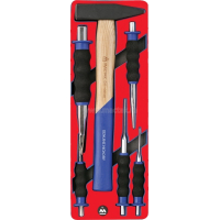 Набор ударно-режущего инструмента, ложемент МАСТАК 5-9006 Набор ударно-режущего инструмента, ложемент МАСТАК 5-9006