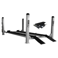 KraftWell KRW450AT+KRWJB2P Комплект для сход-развала г/п 4,5 т платформы 5700 мм с пневмотраверсой 2 т. и кругами