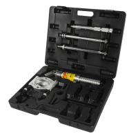 Съемник гидравлический 4т, длина 250, ширина 55/110, поршень 60мм масса 7.6кг в кейсе JTC Съемник гидравлический 4т, длина 250, ширина 55/110, поршень 60мм масса 7.6кг в кейсе JTC