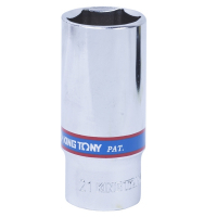 Головка торцевая глубокая шестигранная 3/8", 21 мм KING TONY 323521M Головка торцевая глубокая шестигранная 3/8", 21 мм KING TONY 323521M