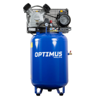 OPT-301042A Компрессор поршневой вертикальный, 420 л/мин, 2.2 КВт, 220 В, ресивер 100 л