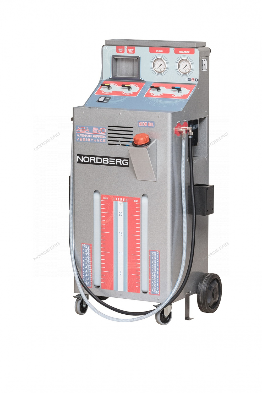 Установка для замены масла в акпп NORDBERG AGA EVO Установка для замены масла в акпп NORDBERG AGA EVO