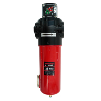 HRS-MFD3800IF Фильтр магистральный с датчиком загрязненности и автоматическим конденсатоотводчиком; Производительность: 3800 л/мин; Максимальное давление: 16 бар; Фильтрация твердых частиц: 0.01 мкм; Остаточное содержание масла: 0.001 мг/м3; Соединен