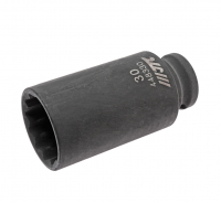 Головка торцевая 1/2" 30мм 12-ти гранная ударная тонкостенная L=82мм JTC Головка торцевая 1/2" 30мм 12-ти гранная ударная тонкостенная L=82мм JTC