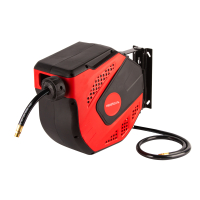 WDK-85150 Шланг невматический в возвратной катушке, 10+1 м, 1/4"