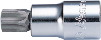 Торцевая головка короткая 1/4" TORX Т40, 2024T40, Hans