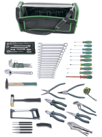 Jonnesway C-HA78S Набор инструмента универсальный в сумке, 78 предметов