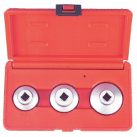 Набор съемников маслянных фильтров (чашки) 27-36мм 3пр. в кейсе 61920 "FORCE"